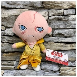 2017 Supreme Leader Snoke Funko Star Wars Last Jedi Galactic Plushie Doll Disney